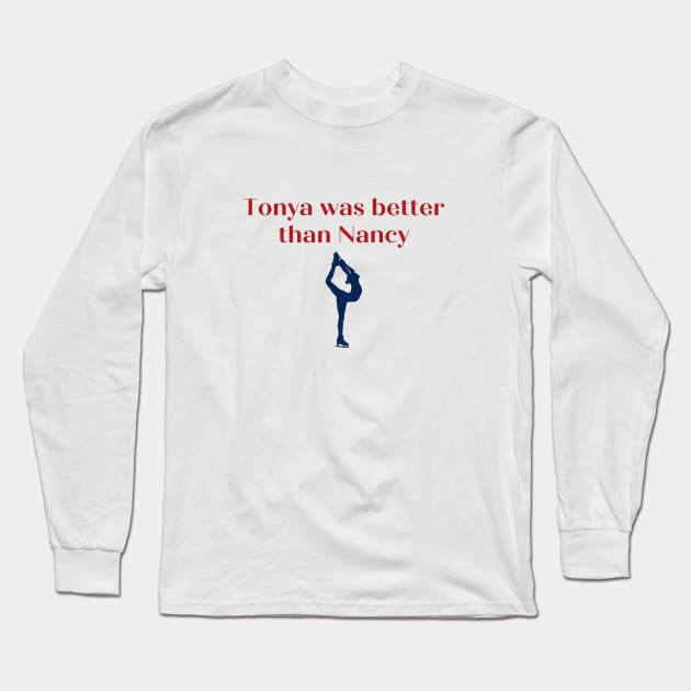 Tonya Harding Stan Account Long Sleeve T-Shirt by MagicalAuntie